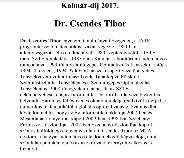 Csendes Tibor