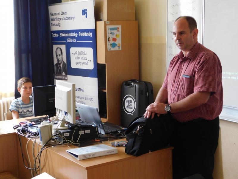 Miltényi Gábor, a Neumann Társaság ügyvezetőigazgató-helyettese