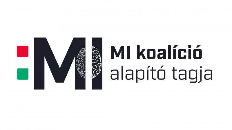 Mesterséges Intelligencia Koalíció alapító tagja logó