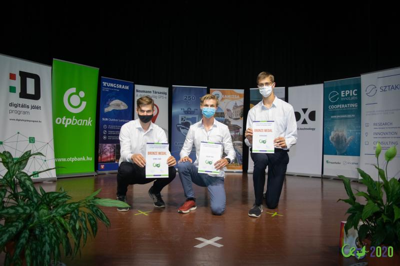 Magyar érmesek a CEOI 2020-on