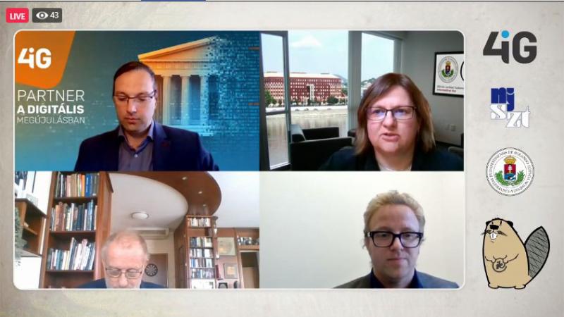 Pluhár Zsuzsa, Dr. Horváth Zoltán, Dr. Beck György és Bánszki Zsolt