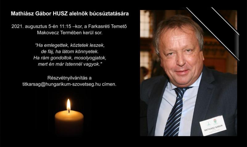 Mathiász Gábor búcsúztatása