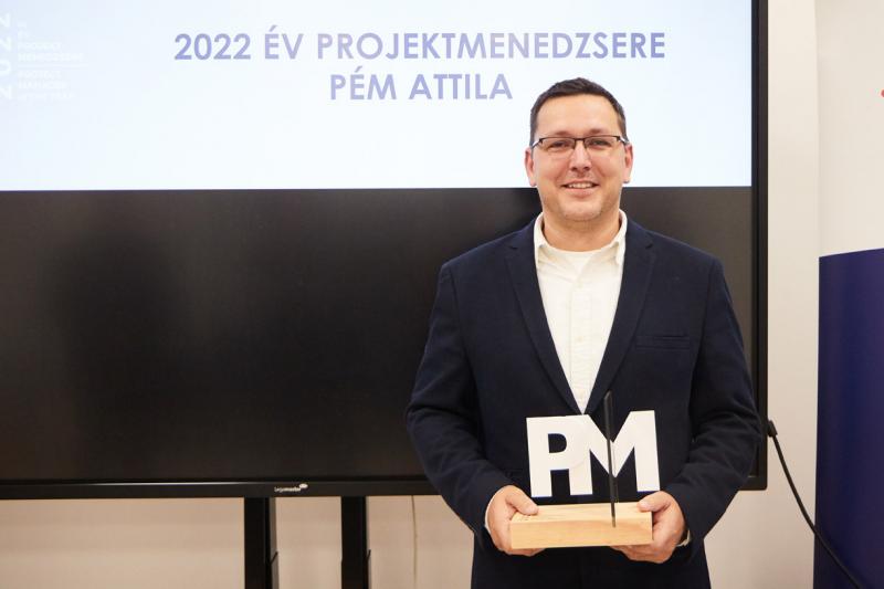 Pém Attila, az Év Projektmenedzsere