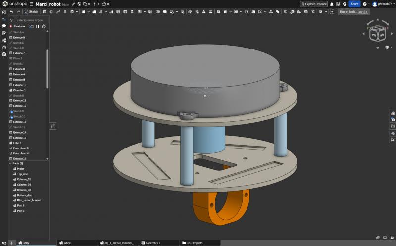 Marci balance bot (RoboCupJunior)