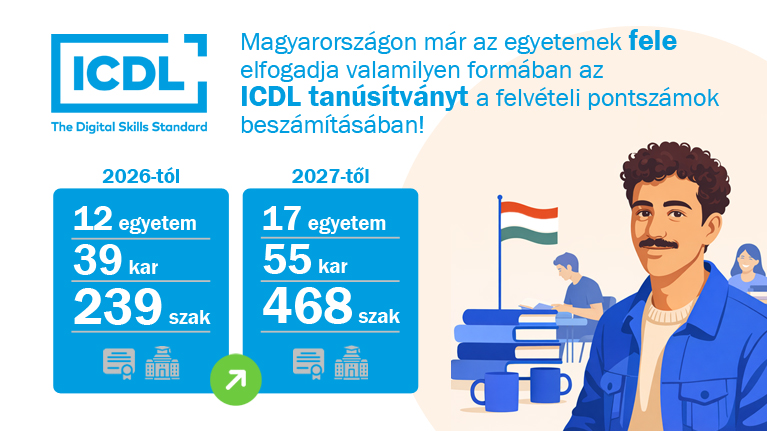 ICDL pontbeszámítás az egyetemeken