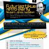 Futurisztikus retro-party Neumann János nyomában plakát
