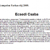 Ecsedi Csaba