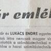 Lukács Endre