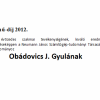 Obádovics J. Gyula