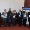 Képünkön: Dr. Tormási Alex, Dr. Kondorosi Károly, Zsiborás Gergő, Tamás Éva, Alföldi István, Dr. Haidegger Tamás, Dr. Friedler Ferenc, Pluhár Zsuzsa, Gombos Gergő