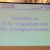 ECDL vizsgaközpontok XIII. Országos Fóruma