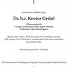 Kovács Győző gyászjelentése