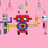 Robot gyermekrajz