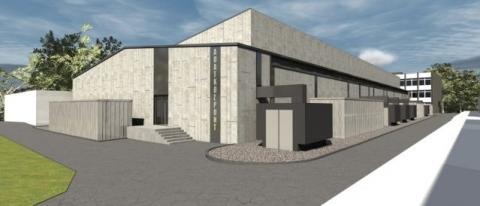 A Wigner Adatközpont látványterve (fotó: Wigner Adatközpont)