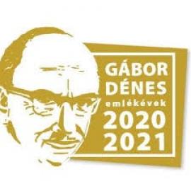 Gábor Dénes emlékévek logo