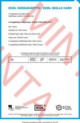 Az ECDL automatikus vizsgáztatás bevezetésével együtt az ECDL vizsgaszabályzat is jelentősen változik