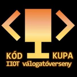 KÓDKUPA - IIOT válogatóverseny