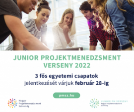 Junior Projektmenedzsment Verseny