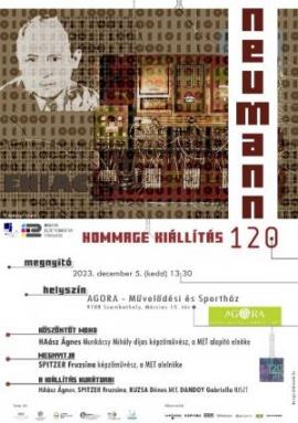 Neumann-közterület névadó és kiállítás 2023. december 5., Szombathely