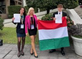 Ismét az élmezőnyben végeztek a magyar diákok a tajvani innovációs versenyen