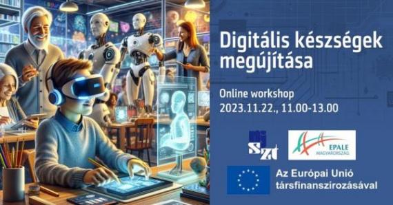 Szerdán: Digitális készségek megújítása online workshop!