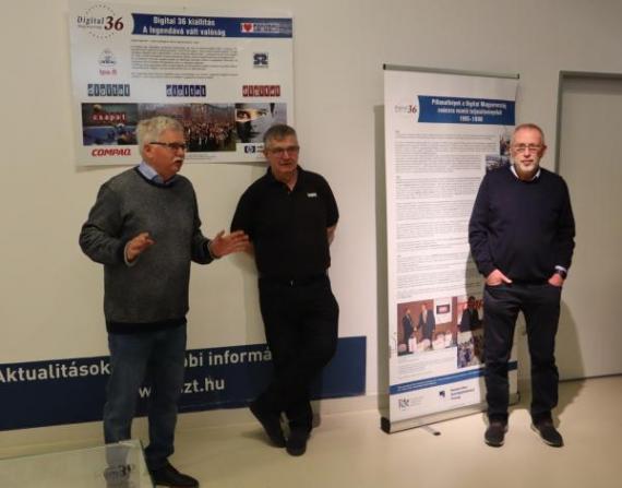 Digital 36 kiállítás az Informatika Történeti Kiállításon